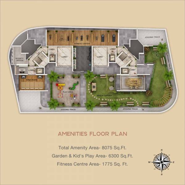  pearl A Wing Cluster Plan