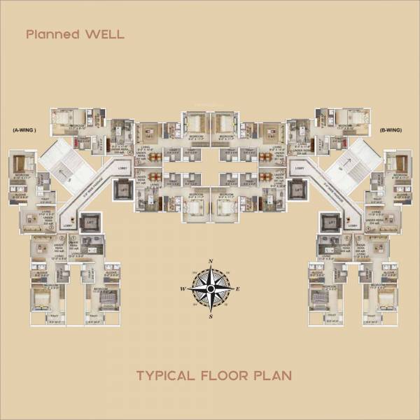  pearl A Wing Cluster Plan