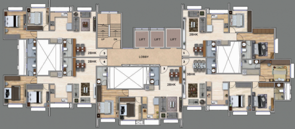  suburbia Cluster Plan
