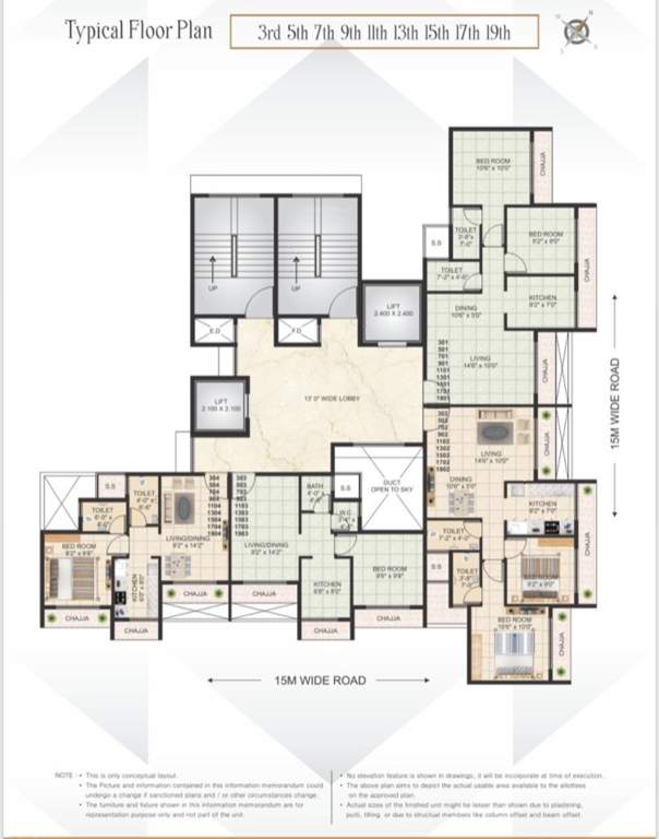  parvati garden Cluster Plan