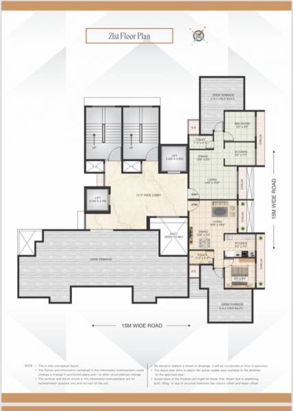  parvati-garden Cluster Plan for 21th Floor