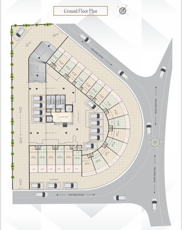  parvati garden Cluster Plan for Ground Floor