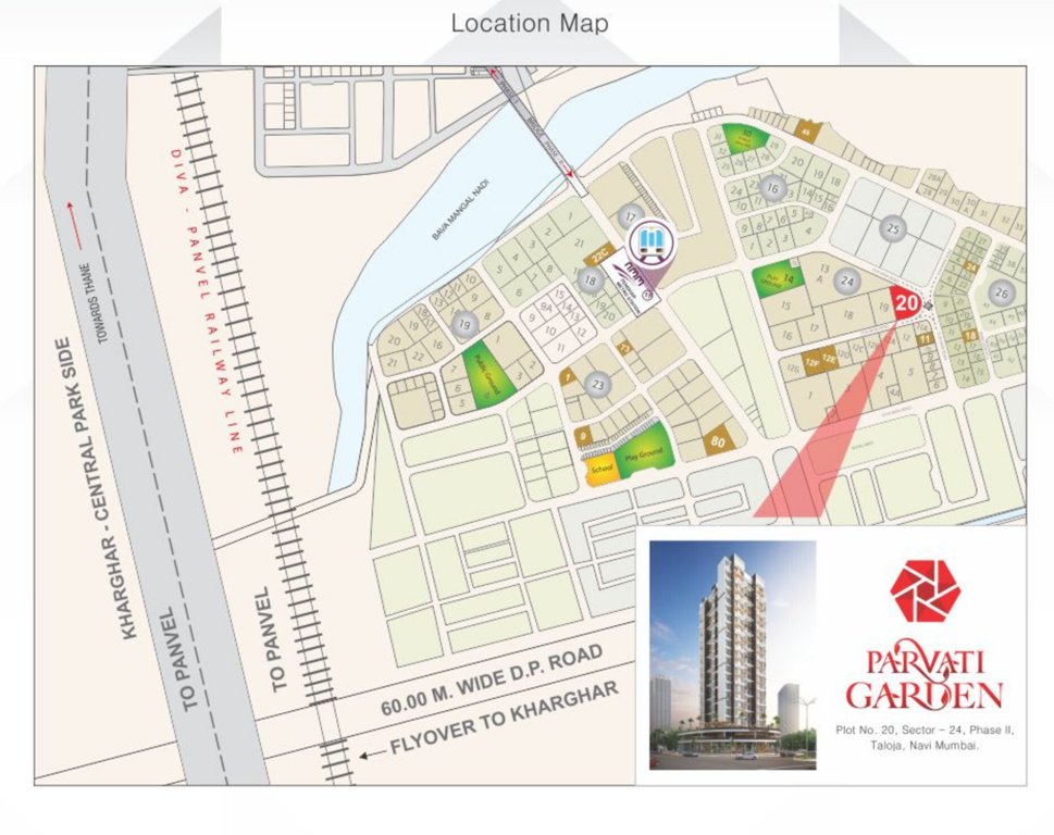  parvati garden Location Plan