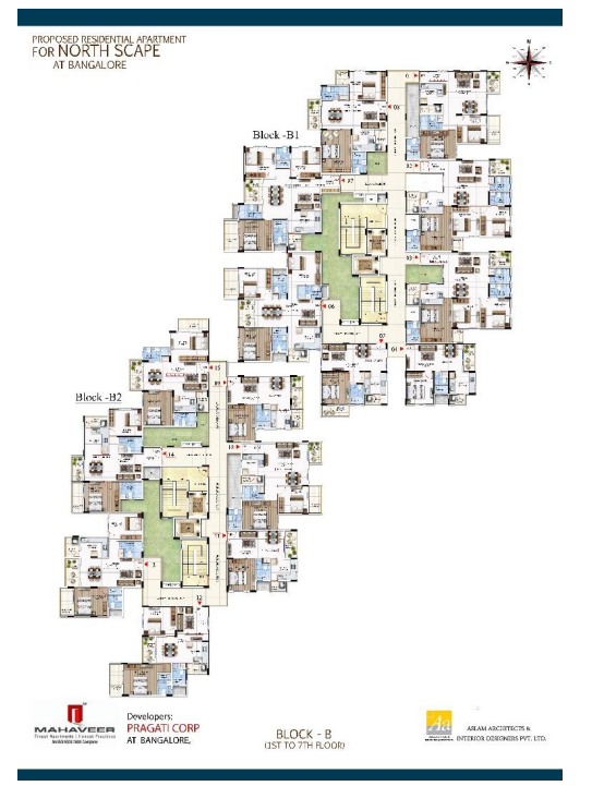  northscape Tower A Cluster Plan