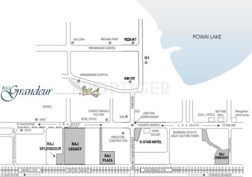  raj-grandeur Images for Location Plan of Rajesh Raj Grandeur