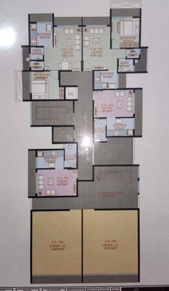  plaza Millennium Plaza Cluster Plan