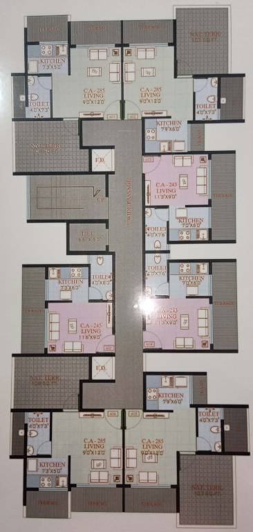  plaza Millennium Plaza Cluster Plan