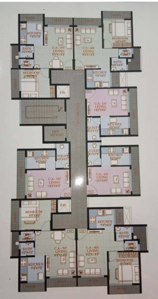  plaza Millennium Plaza Cluster Plan