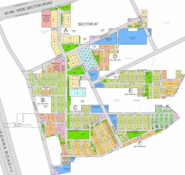  ansal-esencia-township Master Plan