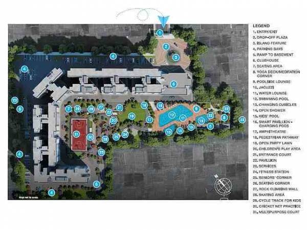 masterPlan of Godrej Nurture