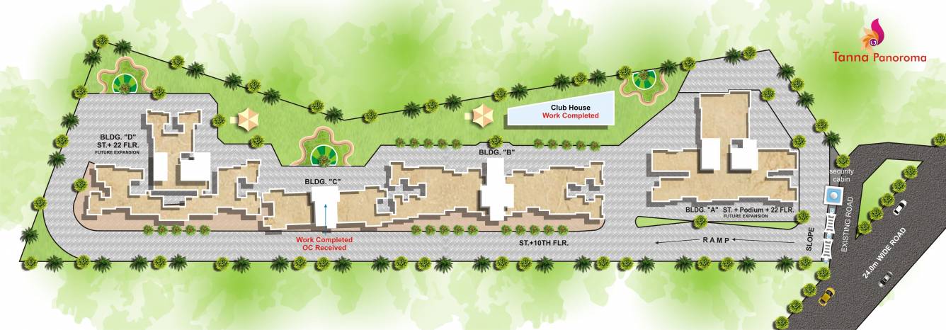  lj tanna panorama Layout Plan
