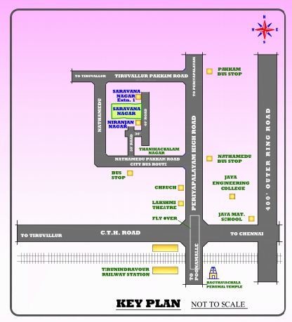  saravana-nagar Location Plan