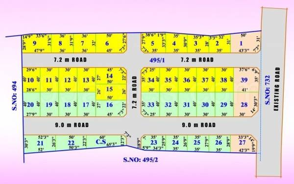  saravana-nagar Master Plan