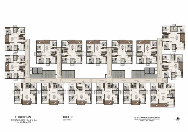  elements-of-nature-akash-block Cluster Plan
