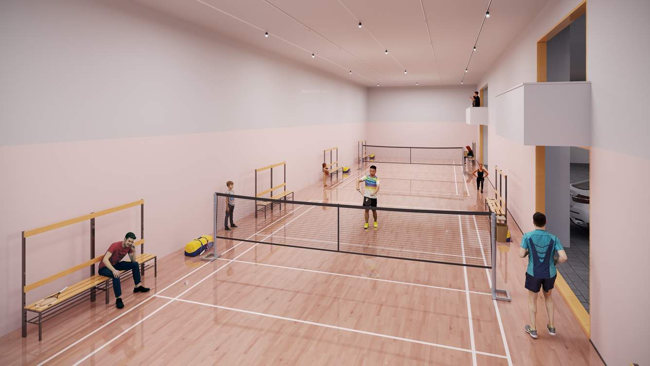  elements of nature akash block Badminton Court