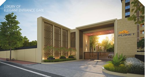 Entrance Gate Security Cabin omkara-planet Fountains