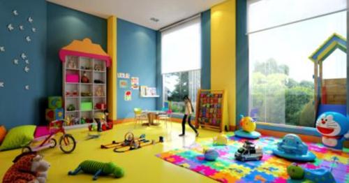  suburbia-bungalow Children's play area