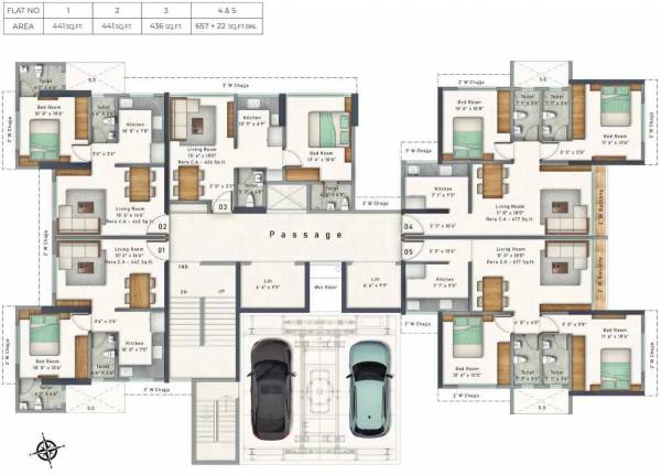  kuber-heights Kuber Heights Cluster Plan