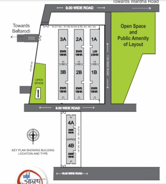 aashray-beltarodi Layout Plan