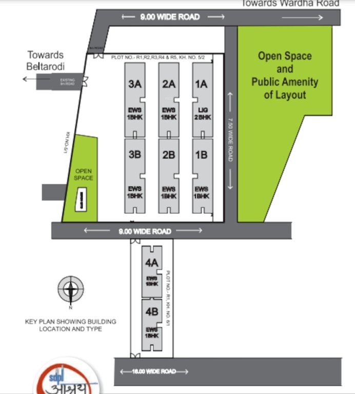  aashray beltarodi Layout Plan