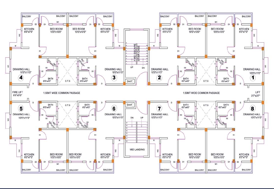  sunrise park Cluster Plan
