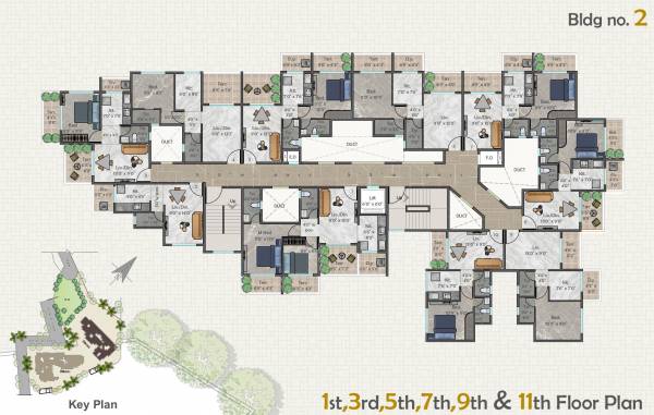  sarvam Building 2 Odd Cluster Plan