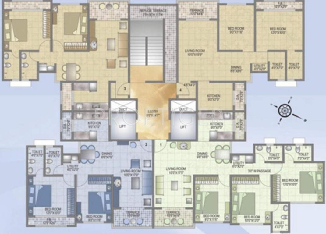  balaji garden Images for Cluster Plan of Neelsidhi Balaji Garden