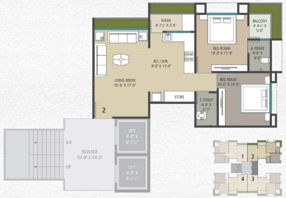  heights Cluster Plan