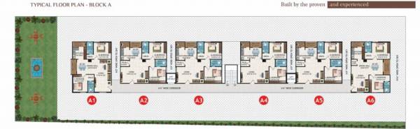Cluster Plan for ground Floor residency Cluster Plan for ground Floor
