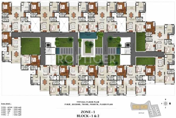 Images for Cluster Plan of Indus Anantya