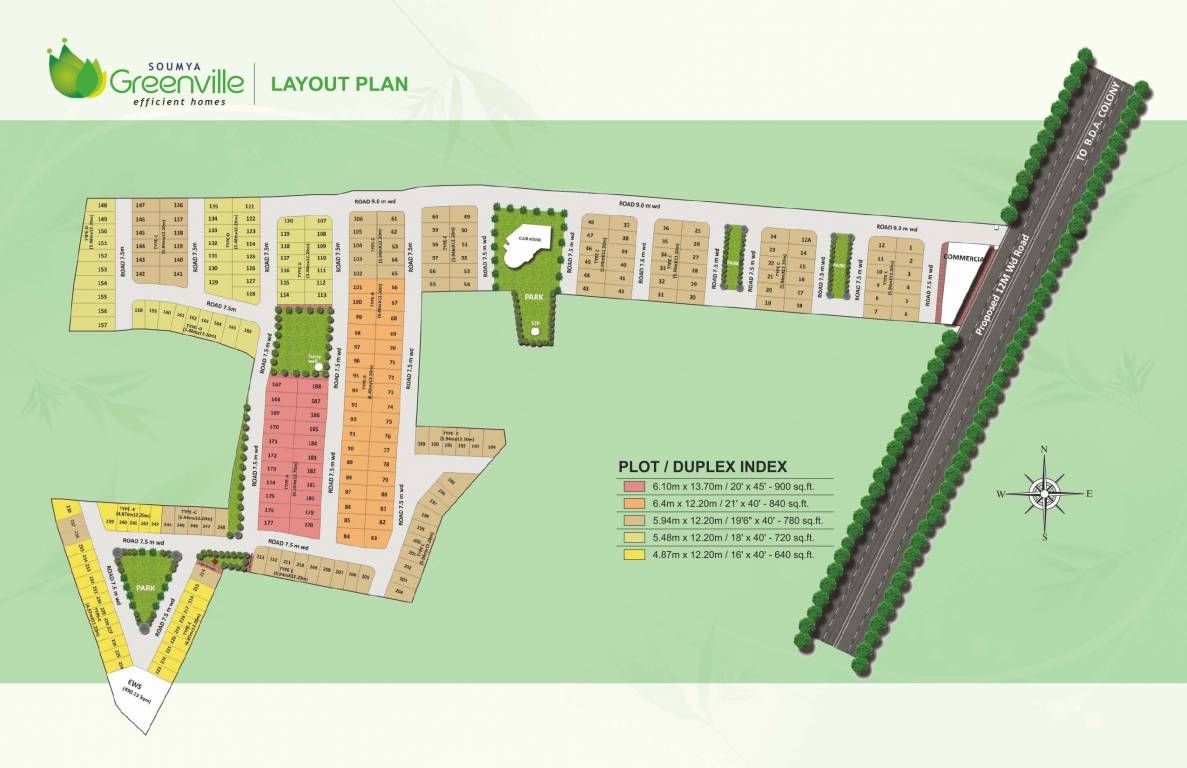  greenville phase 1 Layout Plan