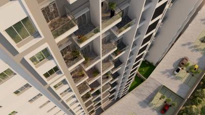 Elevation ganga-serio-e-f-building Elevation