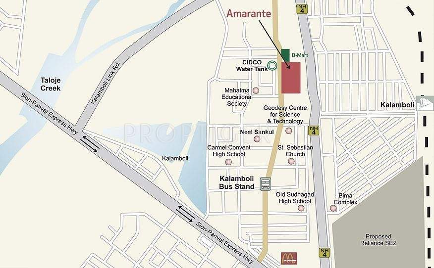  amarante Images for Location Plan of Neelsidhi Amarante