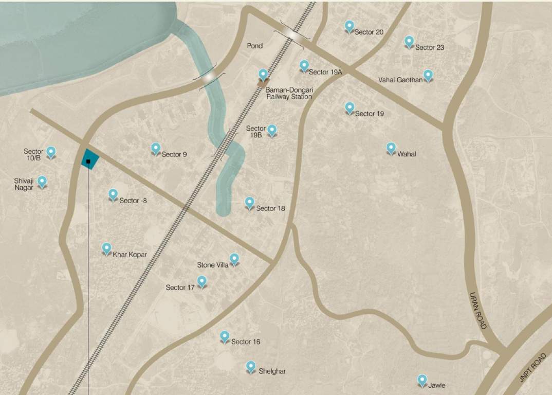  delta tower Location Plan