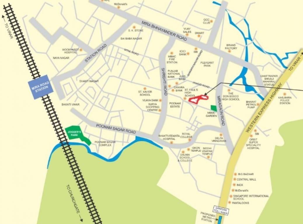  riddhi siddhi Location Plan