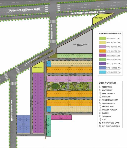  corona-greens Layout Plan