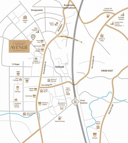  yashwant-avenue-phase-1 Location Plan