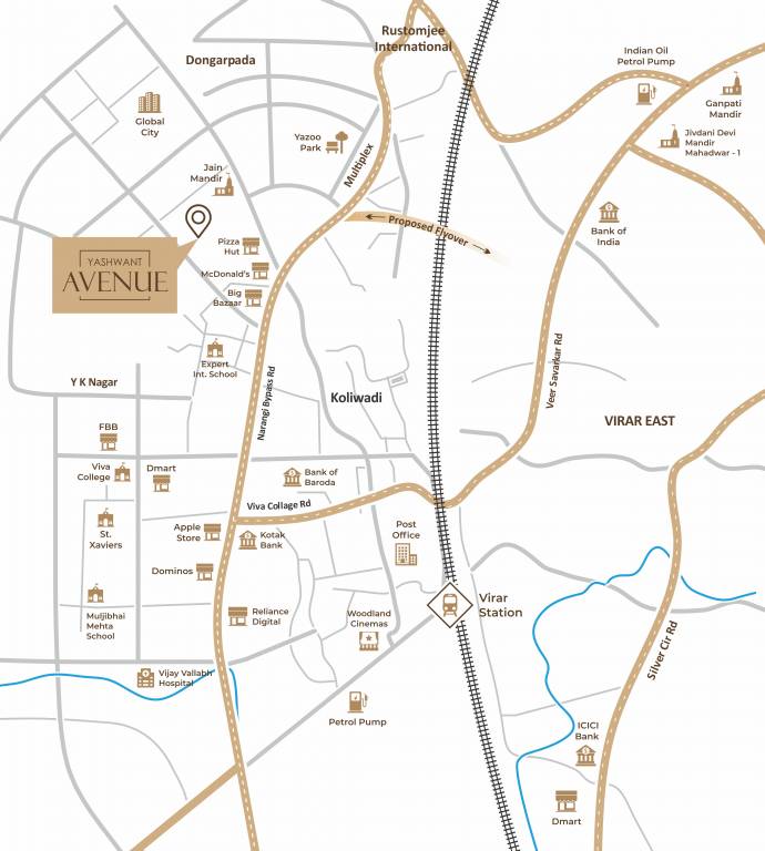  yashwant avenue phase 1 Location Plan