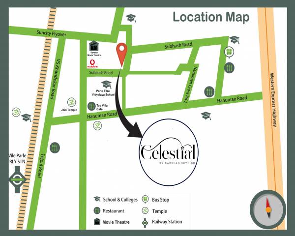  celestial Location Plan