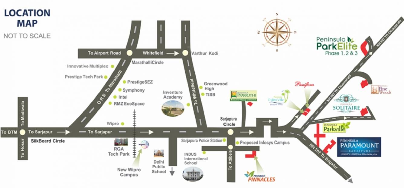  park elite Location Plan