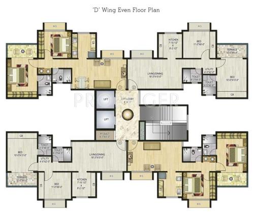  atlantis Images for Cluster Plan of Neelsidhi Atlantis