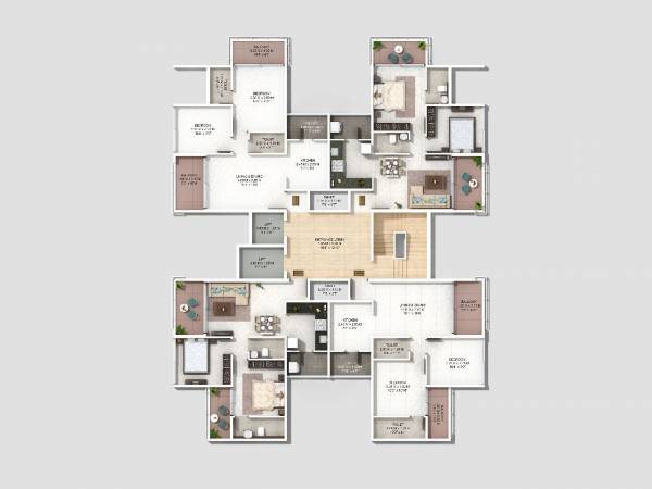  central-paark Cluster Plan