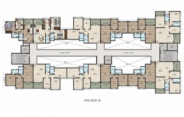  millennium-city-phase-ii Blissta Cluster Plan
