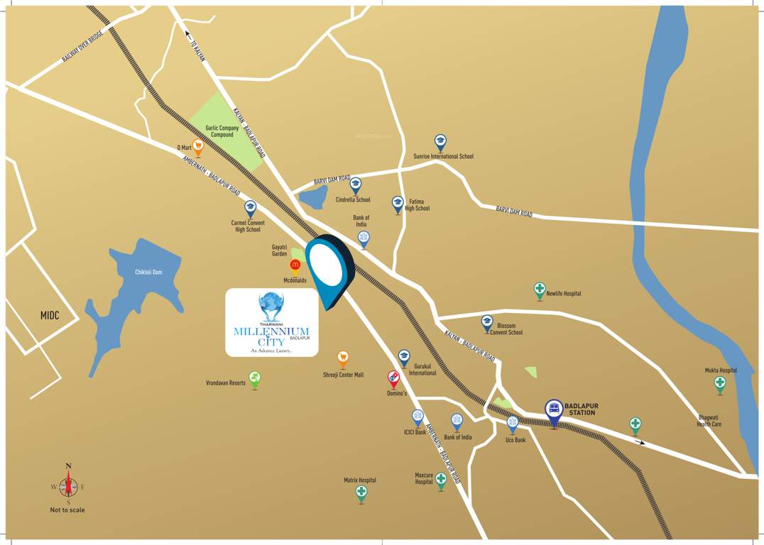  millennium city phase ii Location Plan