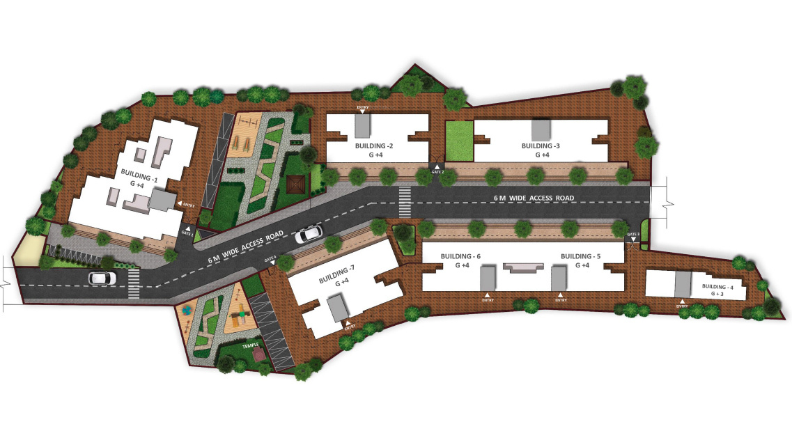  meera park Layout Plan