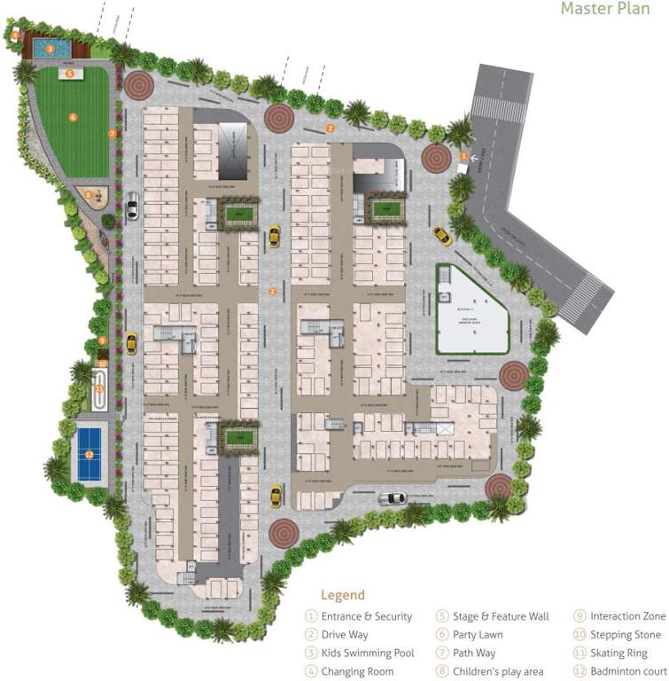  nayans nature springs Master Plan
