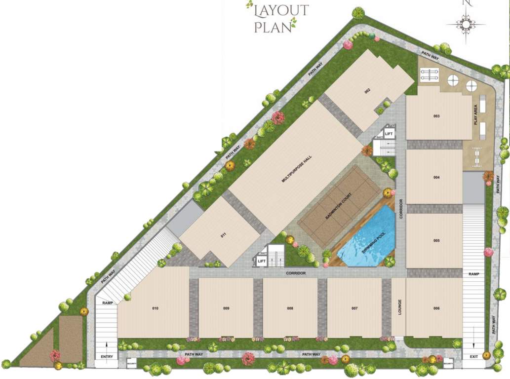  green fields Layout Plan