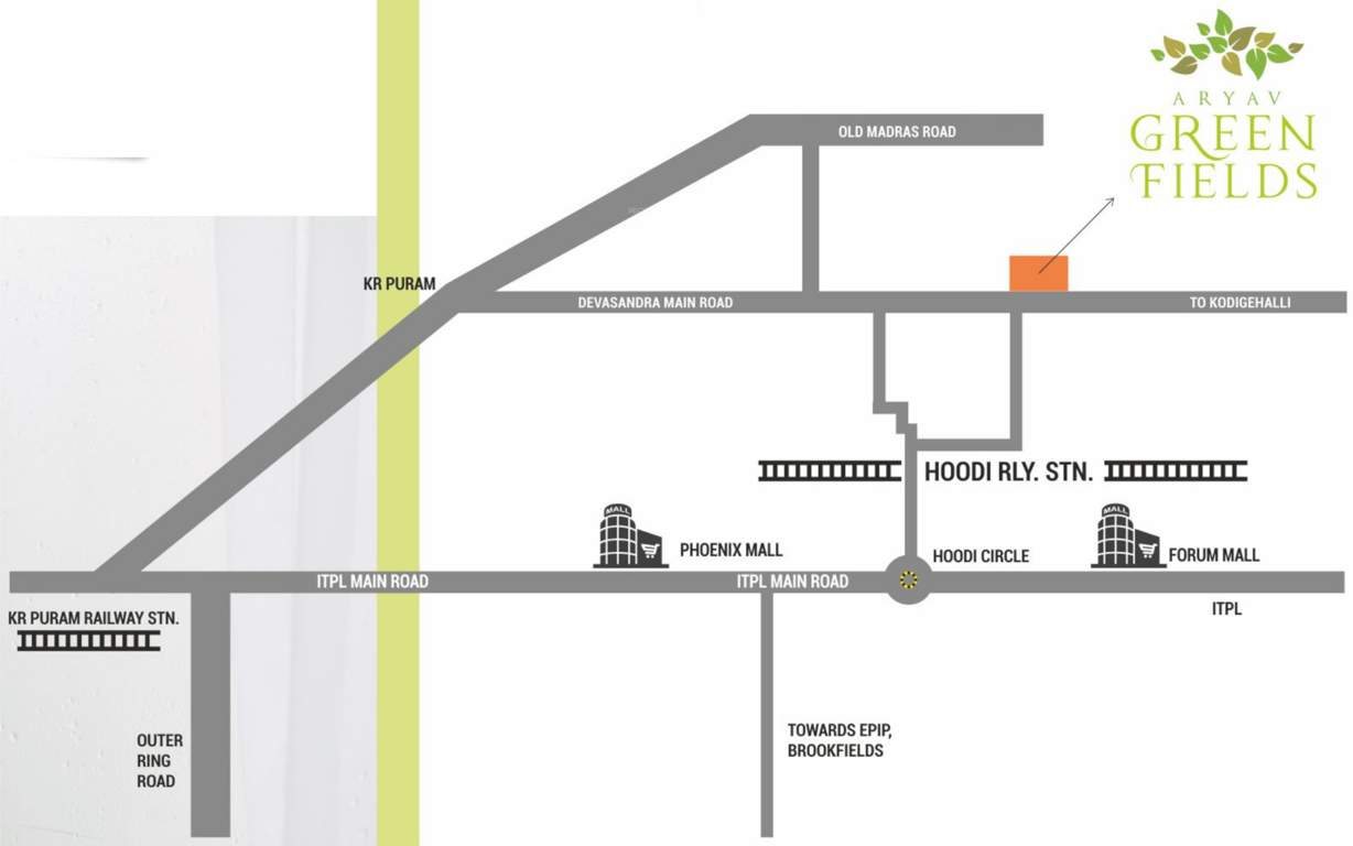 green fields Location Plan