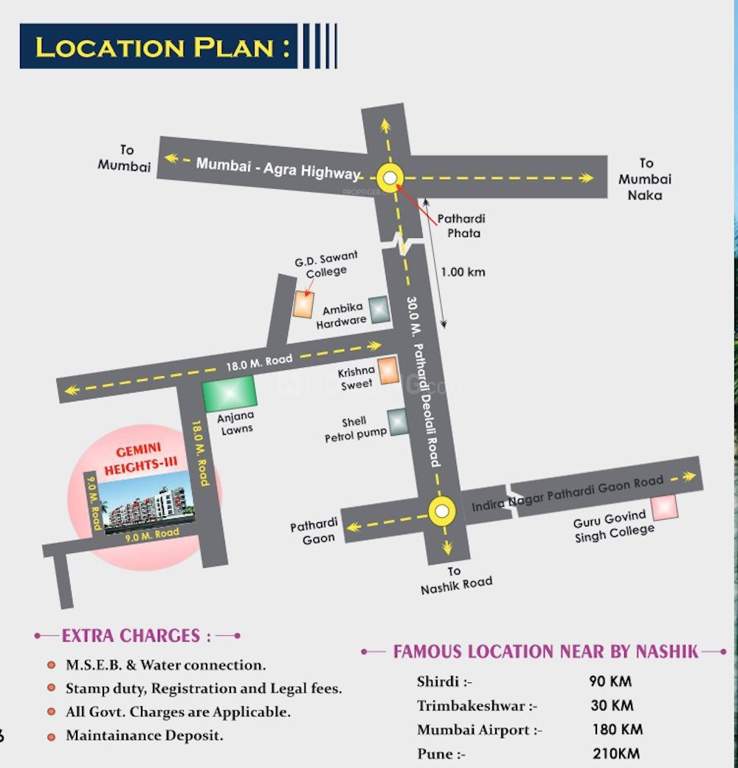 Vikas Gemini Heights III Apartment