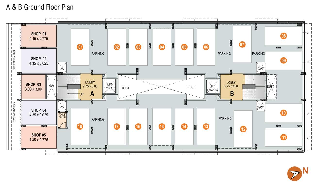  shriram residency Shriram Residency Cluster Plan for ground Floor